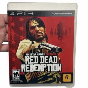 Red Dead Redemption PS3 PlayStation 3 Complete w/ Map Poster Manual Tested